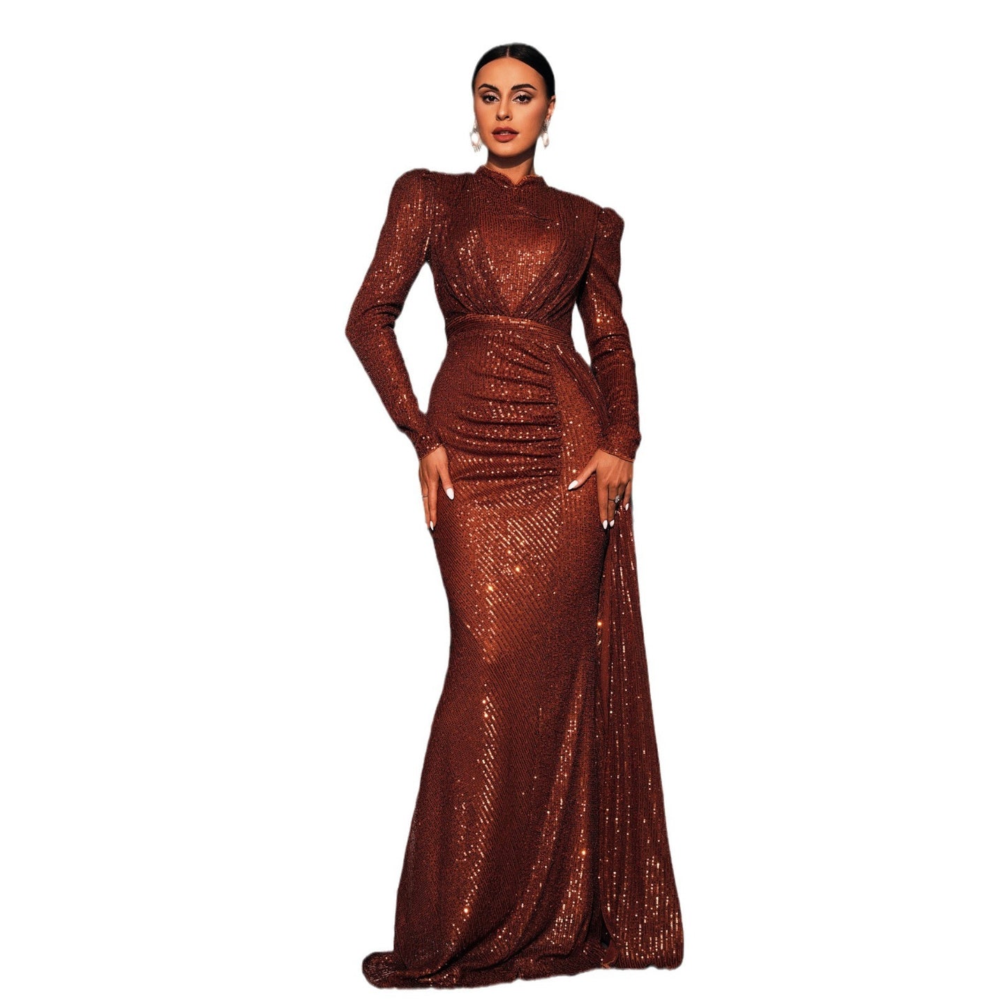 Opaline Ember Gown