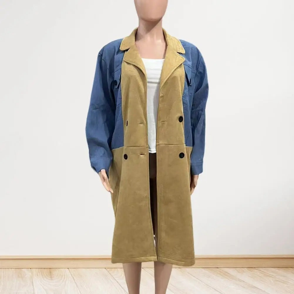 DenimEdge Mid-length Coat
