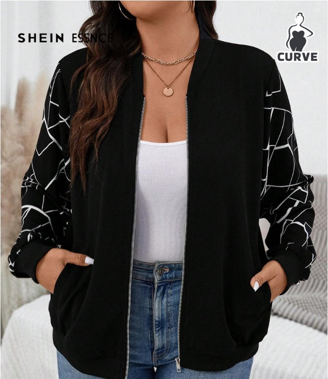 Floralia Patchwork Casual Jacket