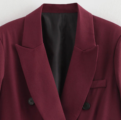 RegalLine Double Breasted Power Coat