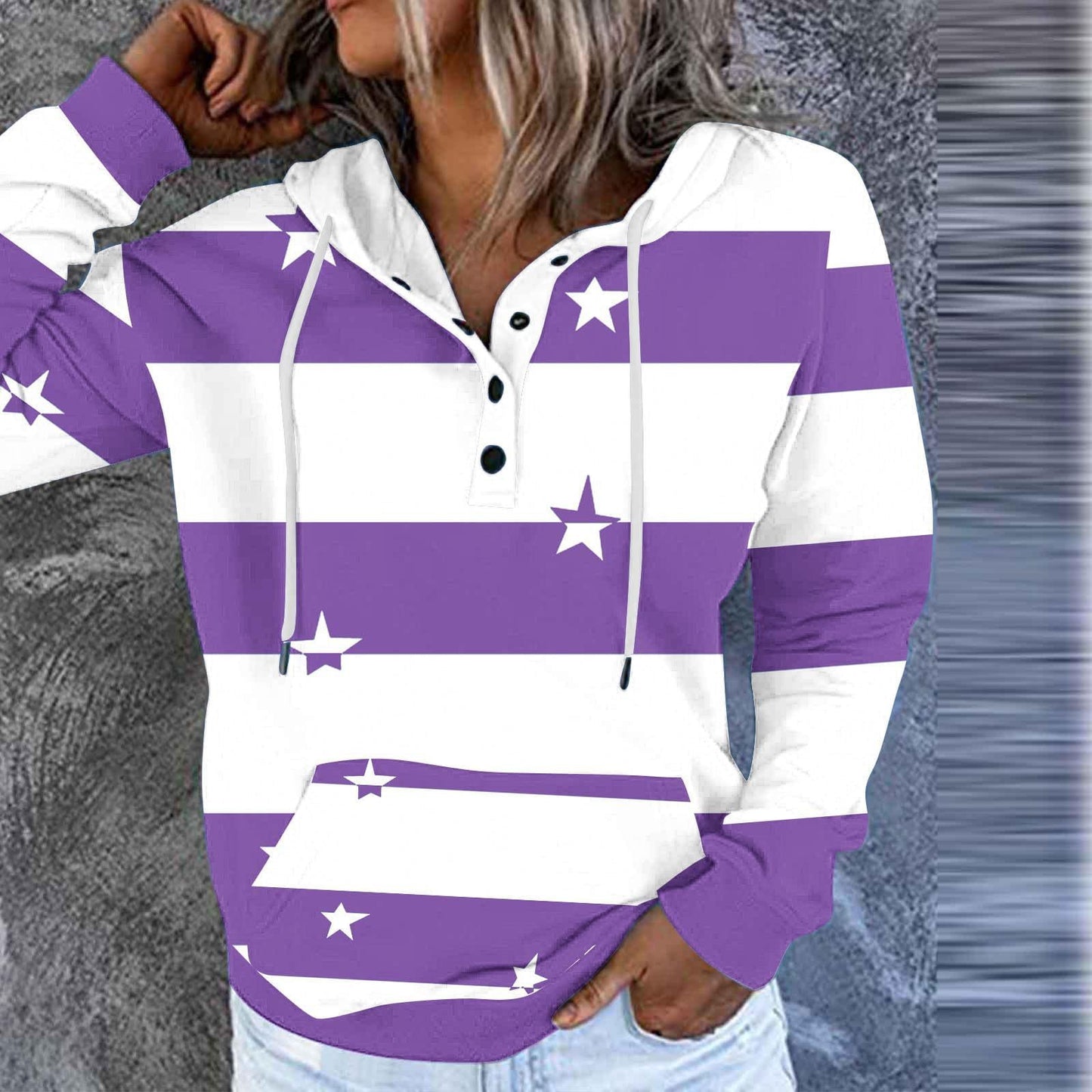 GoldenLeaf Button Sweater