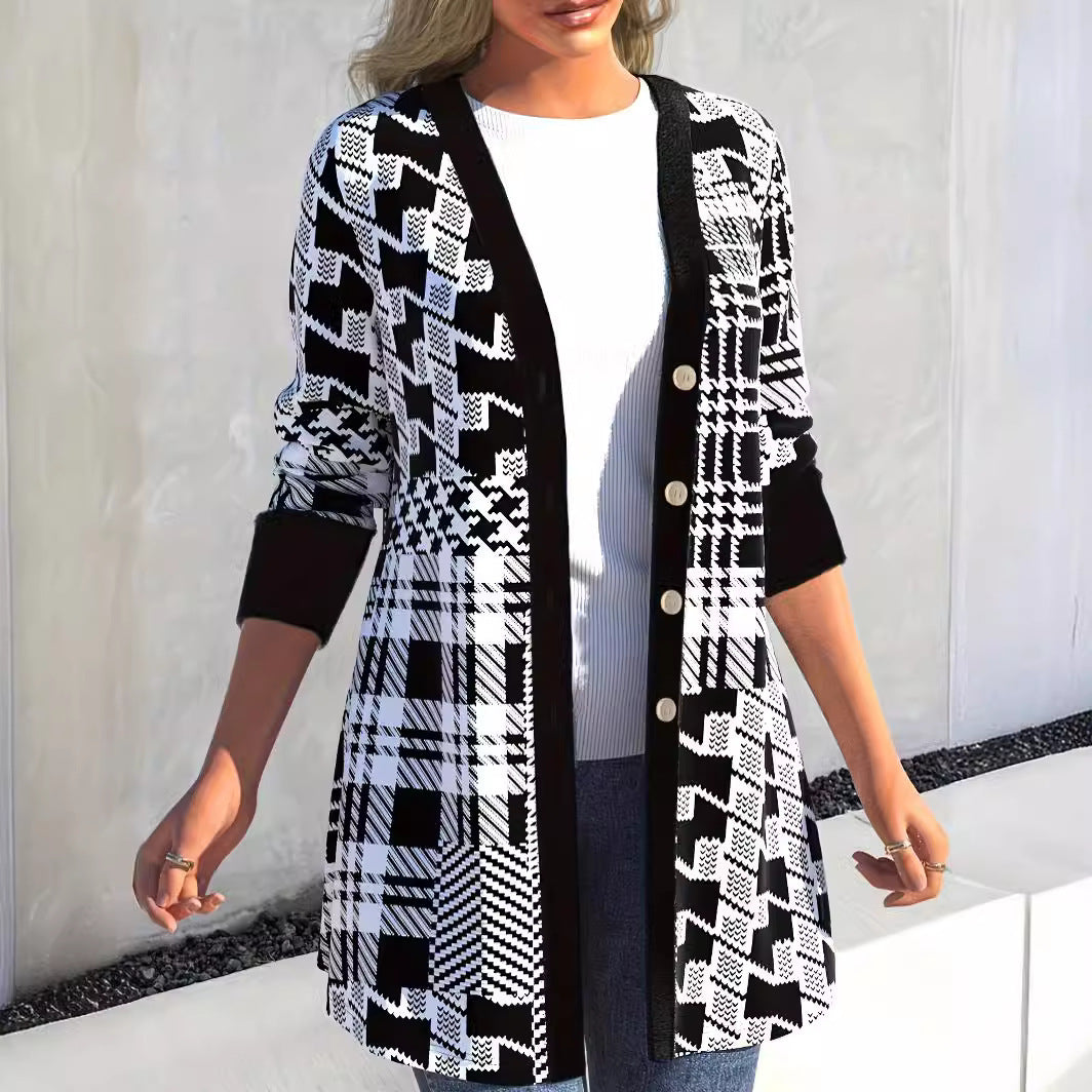 EaseFlow Long Sleeve Cardigan Coat