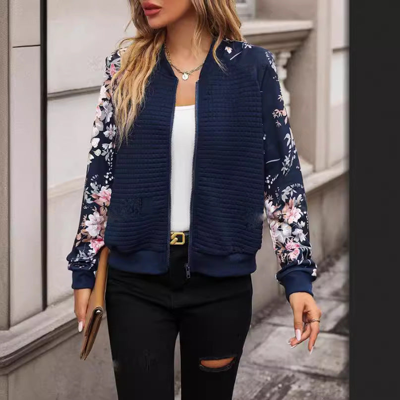 PatchGlow Printed Coat