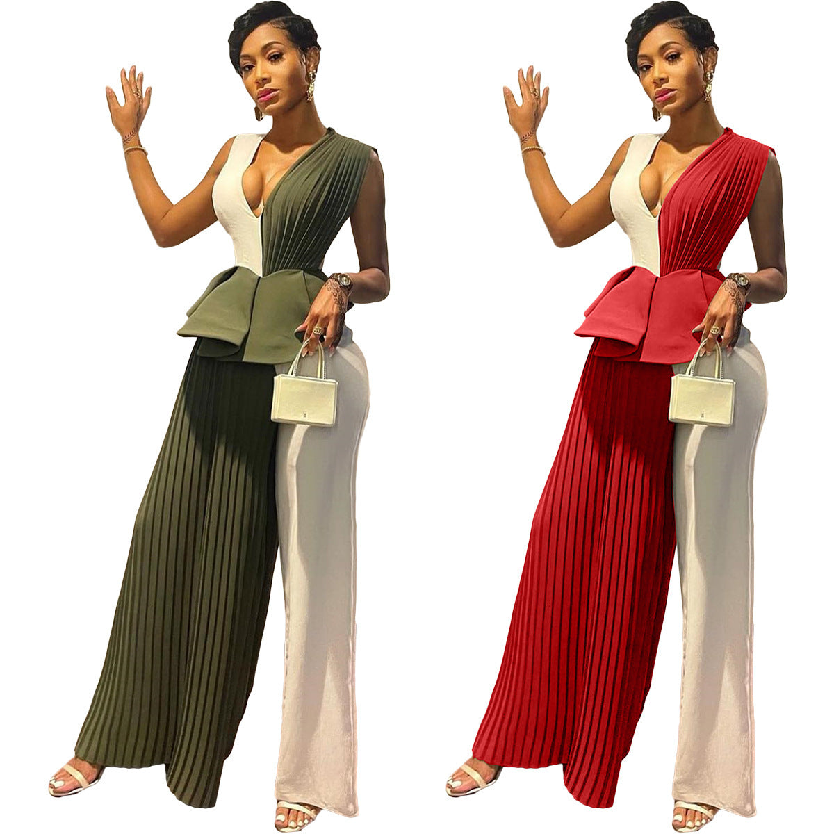 Éloura RuffleLayer Jumpsuit