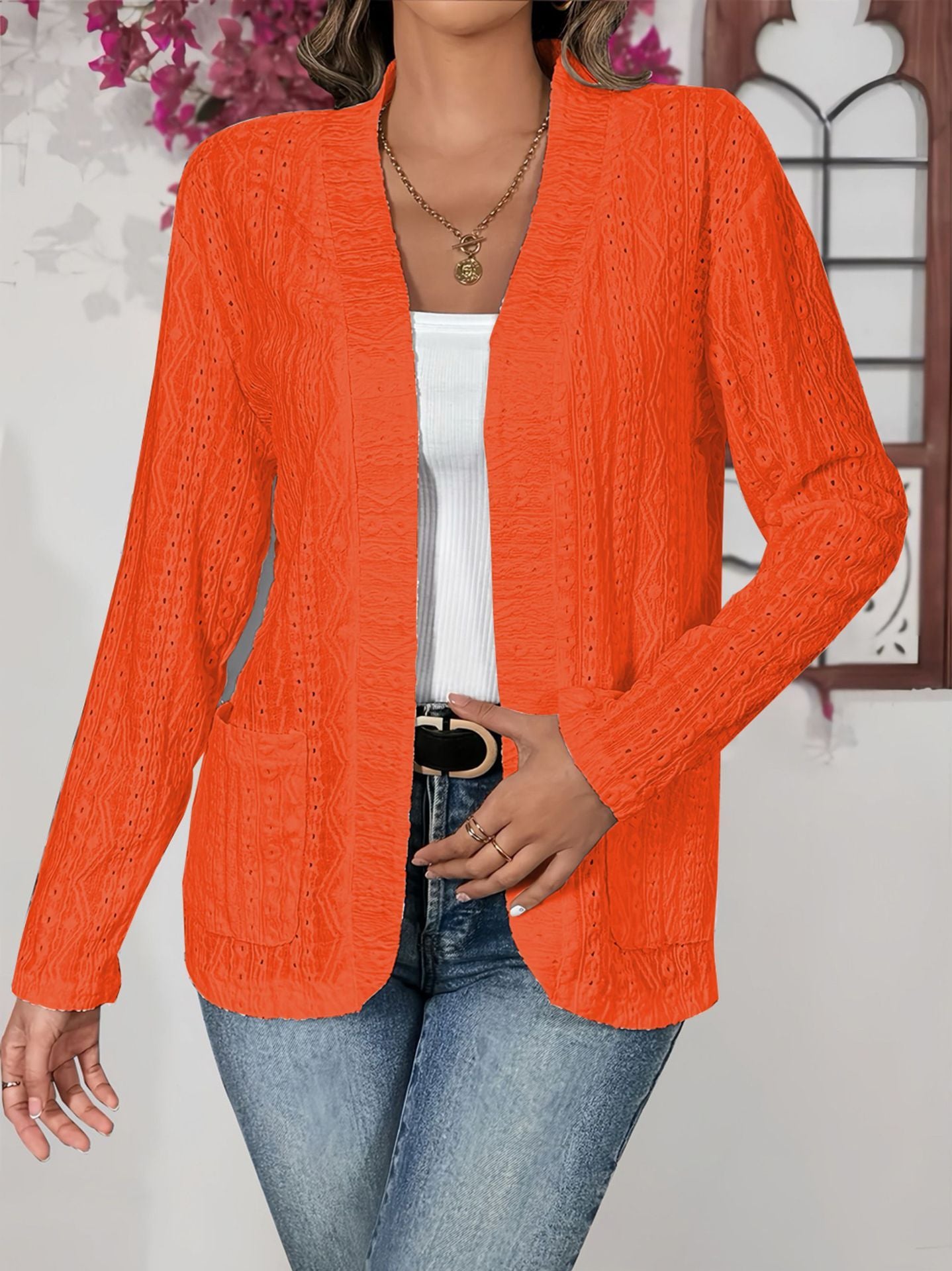 GraceLine Pocket Cardigan Jacket