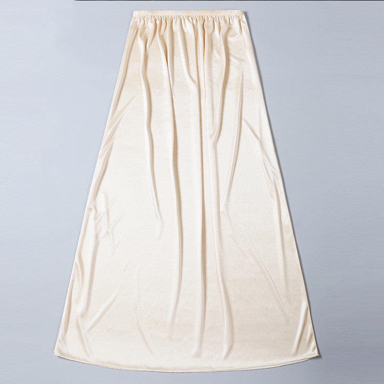 Women's Fashionable Thin Silk Satin Dress