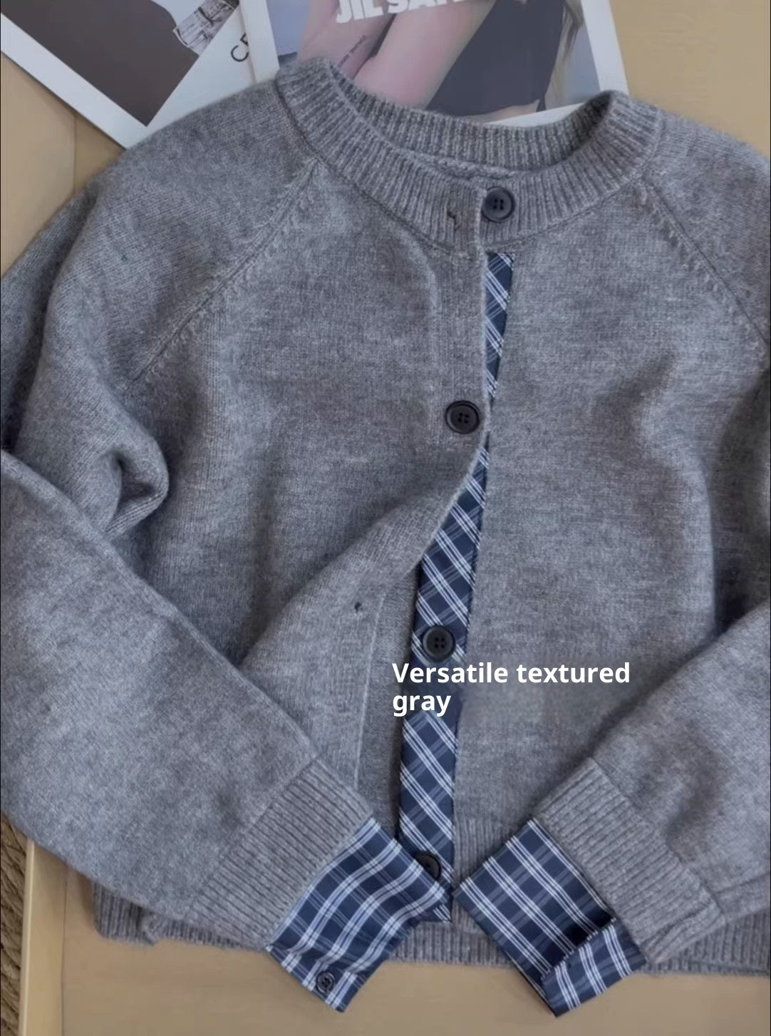 SeoulGrace Knit Coat