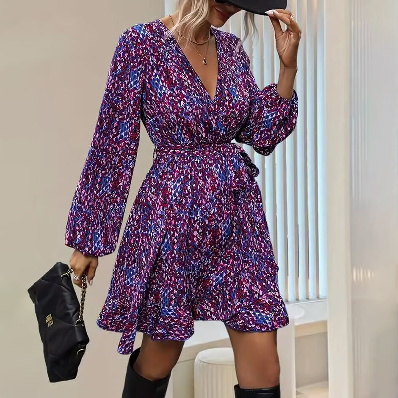 Savanna Sway A-Line Dress