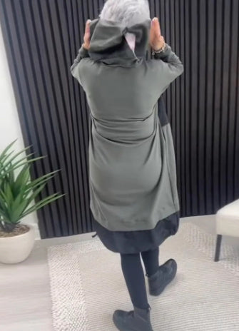 UrbanVerse™ Hoodie Dress
