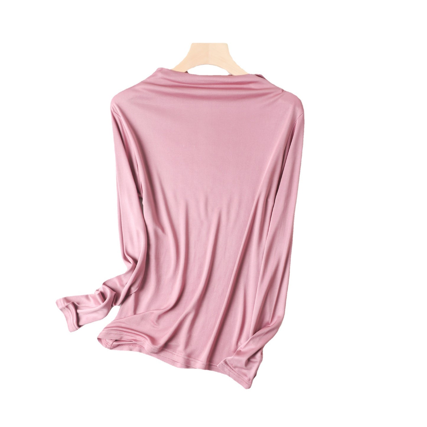 Women's Fashion Silk Bottoming Shirt