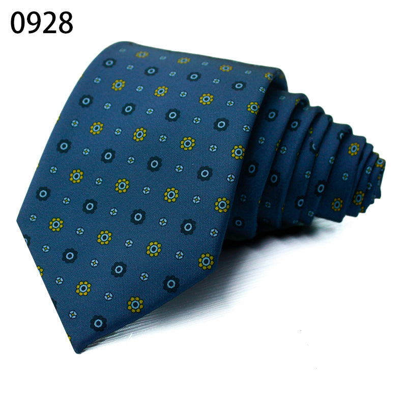 Fashion Polyester Silk Printed Men's Casual Tie