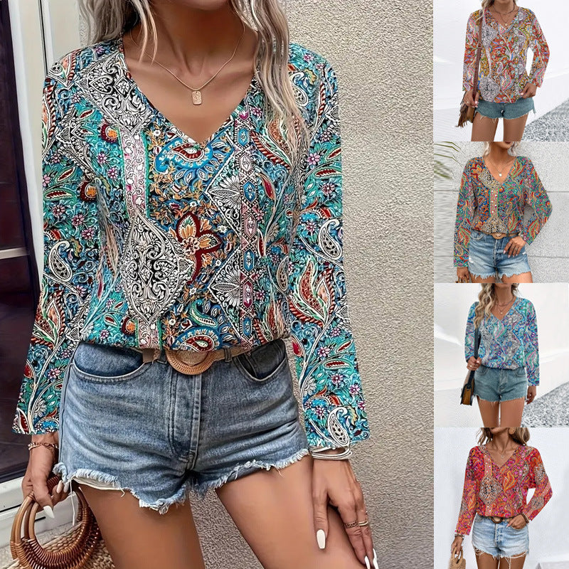Verelle Bloom V-Neck Shirt