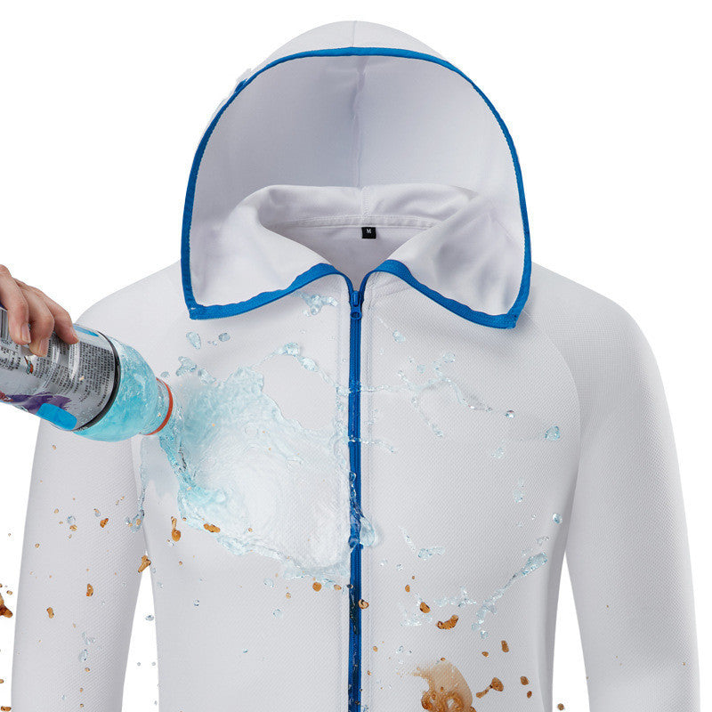 Creative Hydrophobic Black Technology Ice Silk Fishing Suits