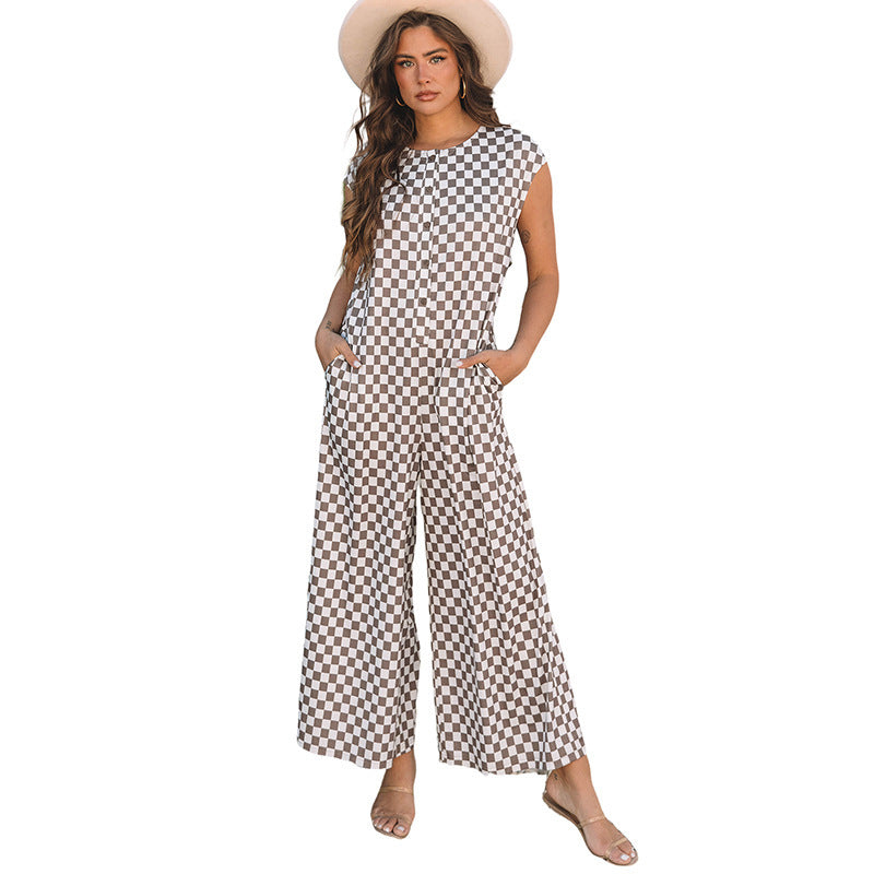 VogueLuxe™ Wide-Leg Jumpsuit