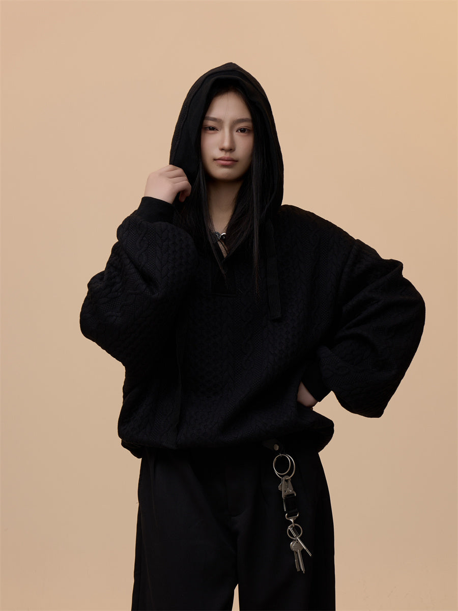 CampusEase Twist Hoodie