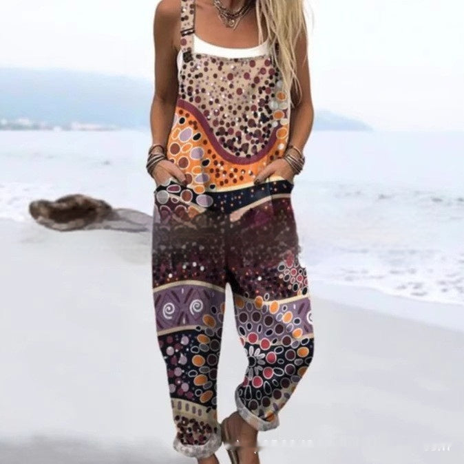 PixelStrap Suspender Pants