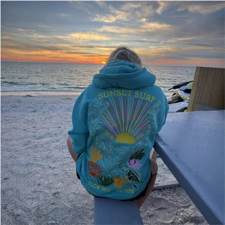 SunWave™ Embroidered Hoodie