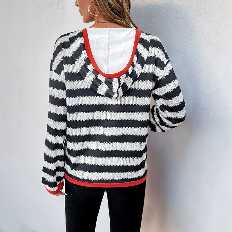 MonoChic Striped Pullover
