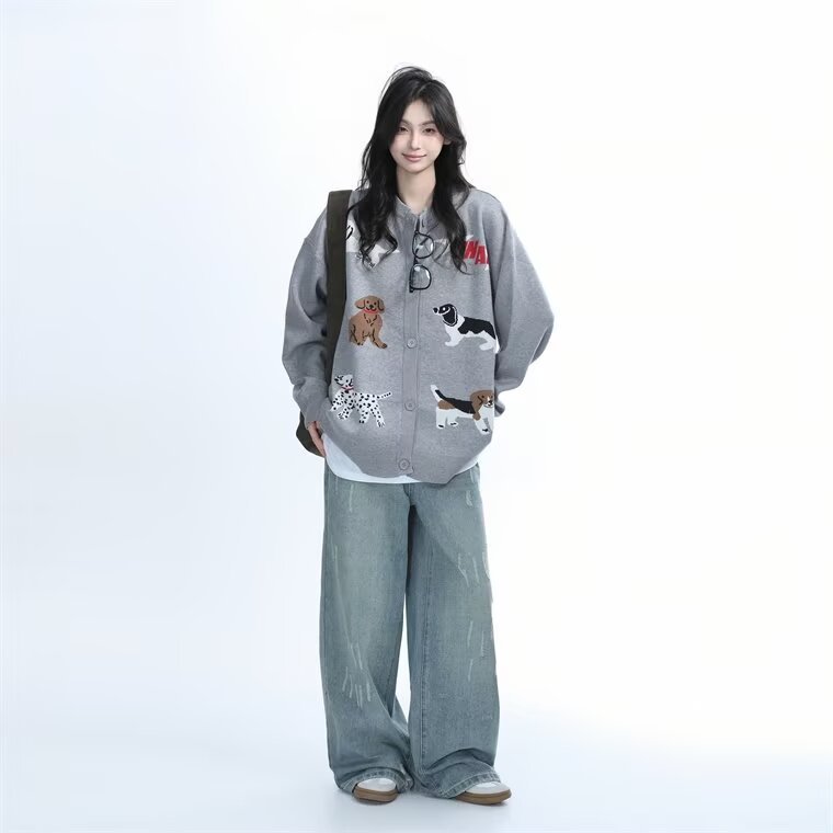 Gray Haven American Knit Cardigan