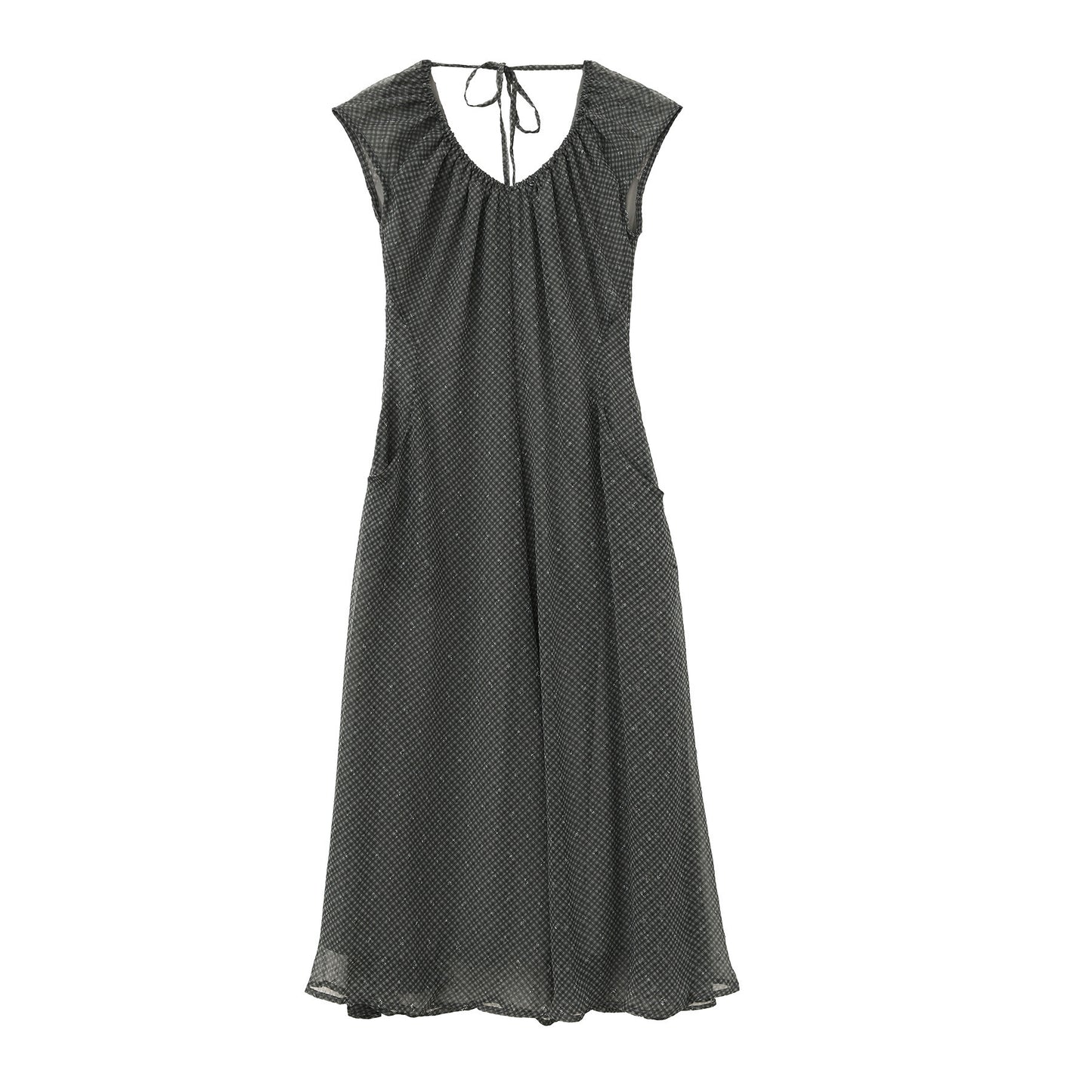Veloura Backless Silhouette Dress