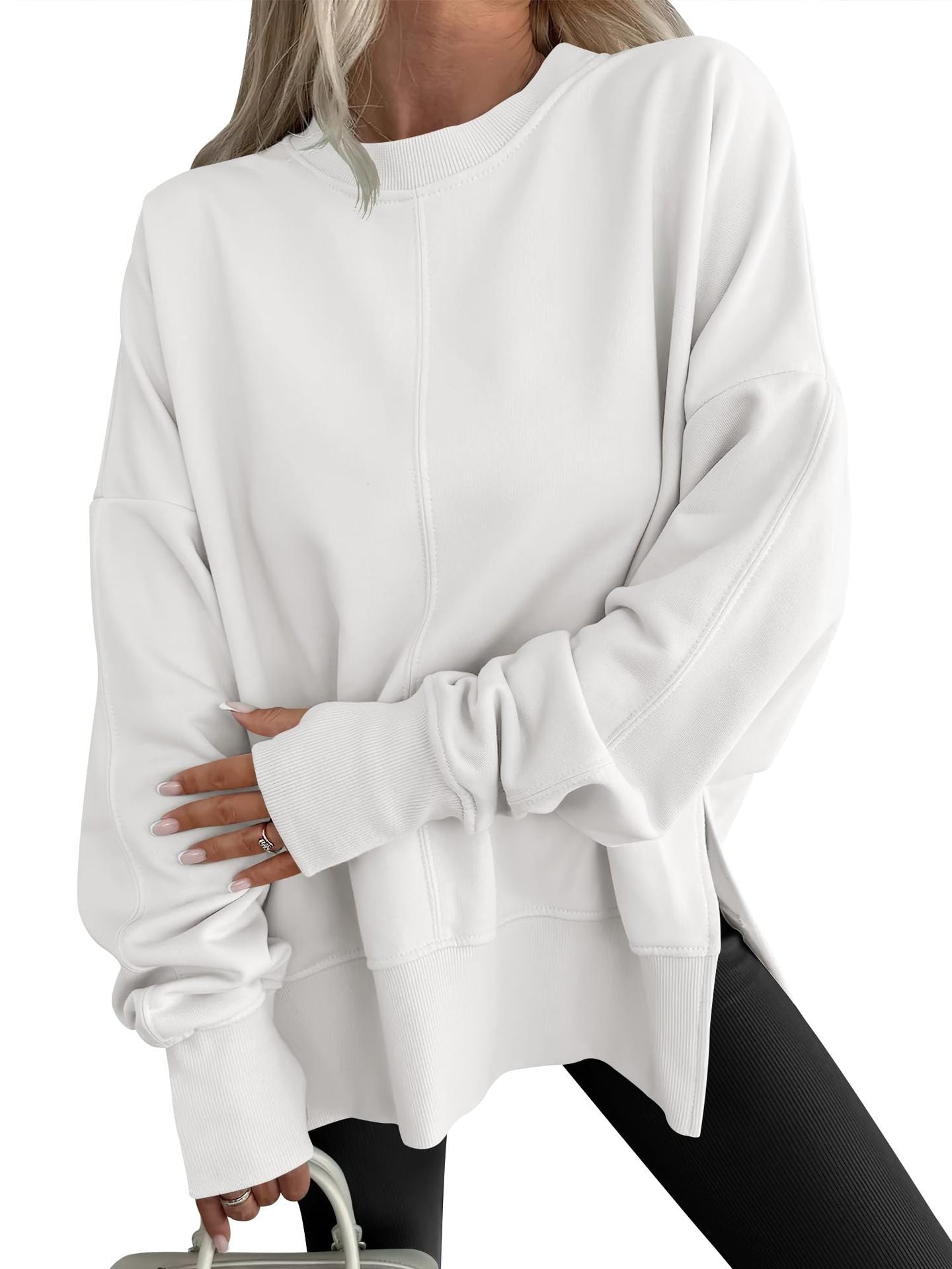 FlexEase Round Neck Pullover
