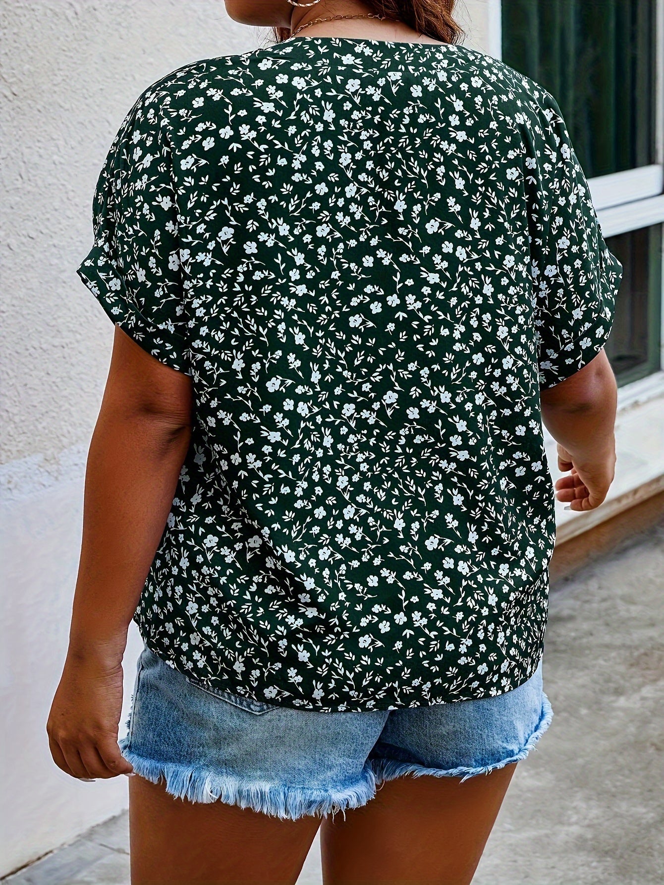 The BreezeCharm Batwing Blouse