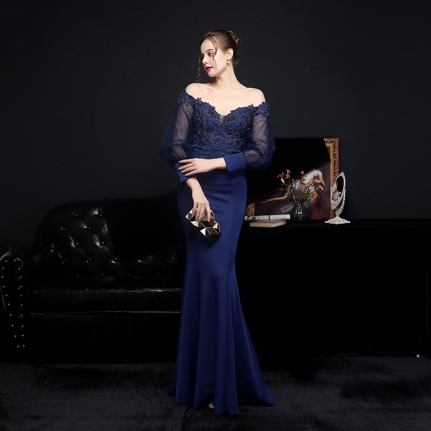 Emberlace Nocturne Gown
