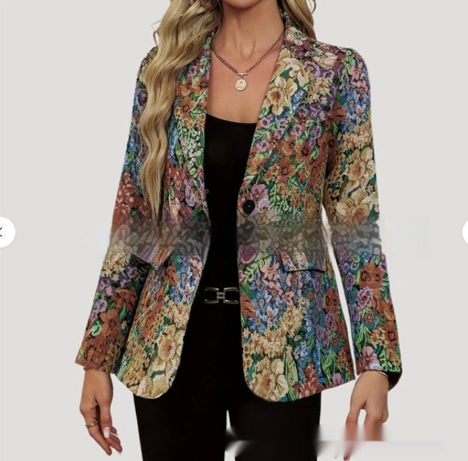 MonoGrace One-Button Coat