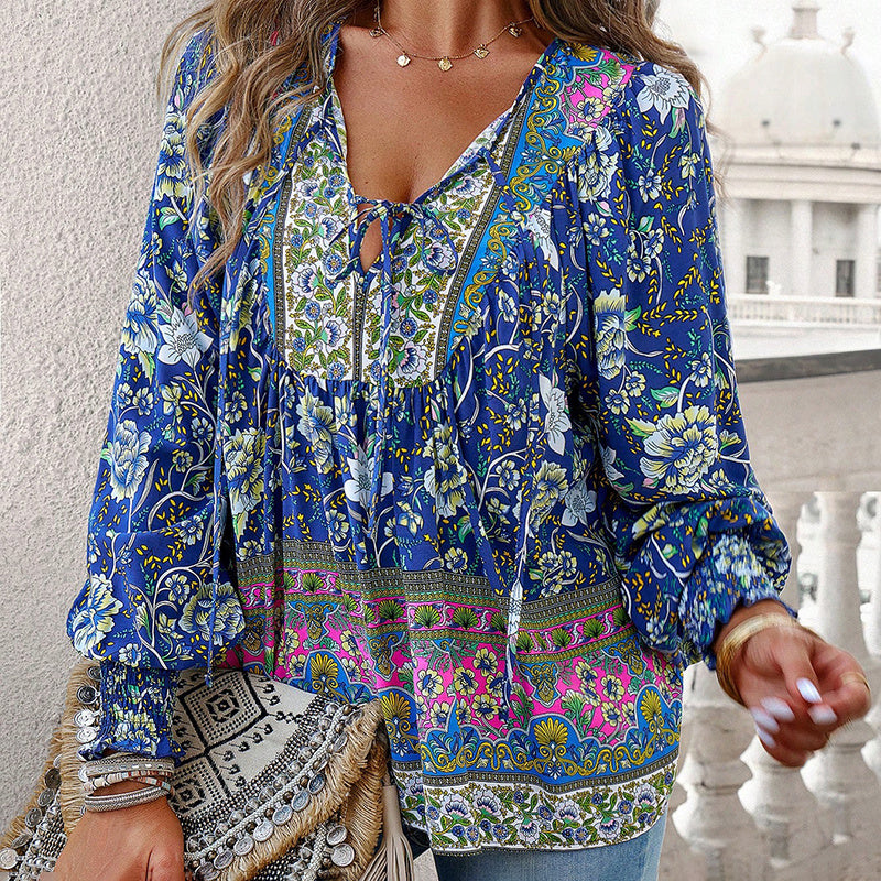 The Solstice Bloom Blouse