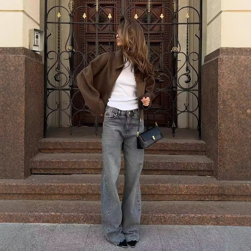 Rustique Retro Zip Coat