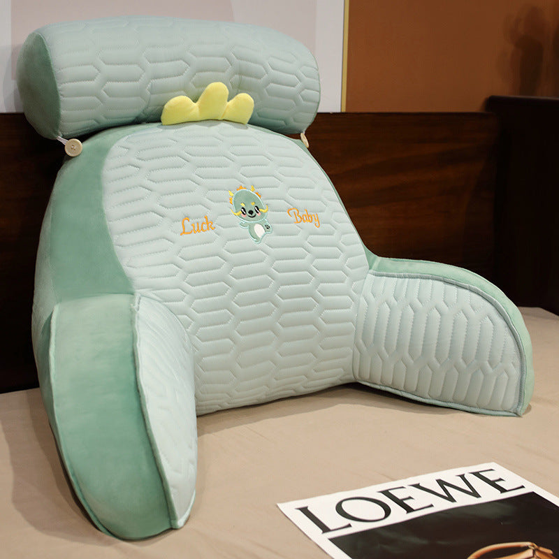 Bed Latex Ice Silk Bedside Cushion