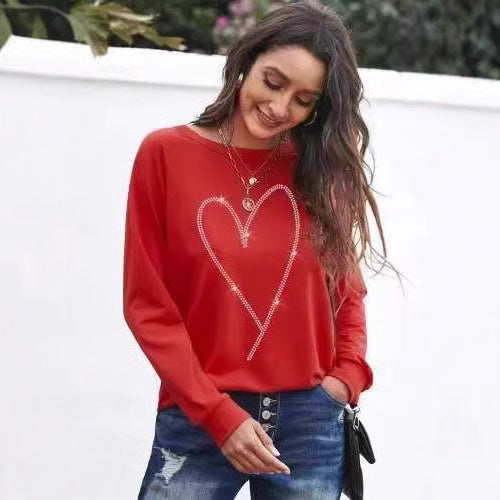 HeartGlow Cozy Sweatshirt
