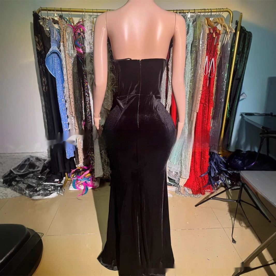Noir Elan Gown