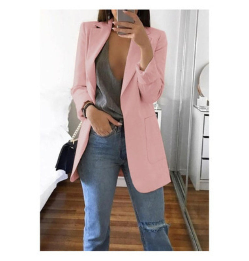 ArtEase Printed Mid-length Jacket