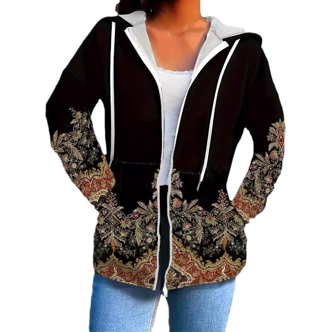 TribalEase Plus Hooded Coat