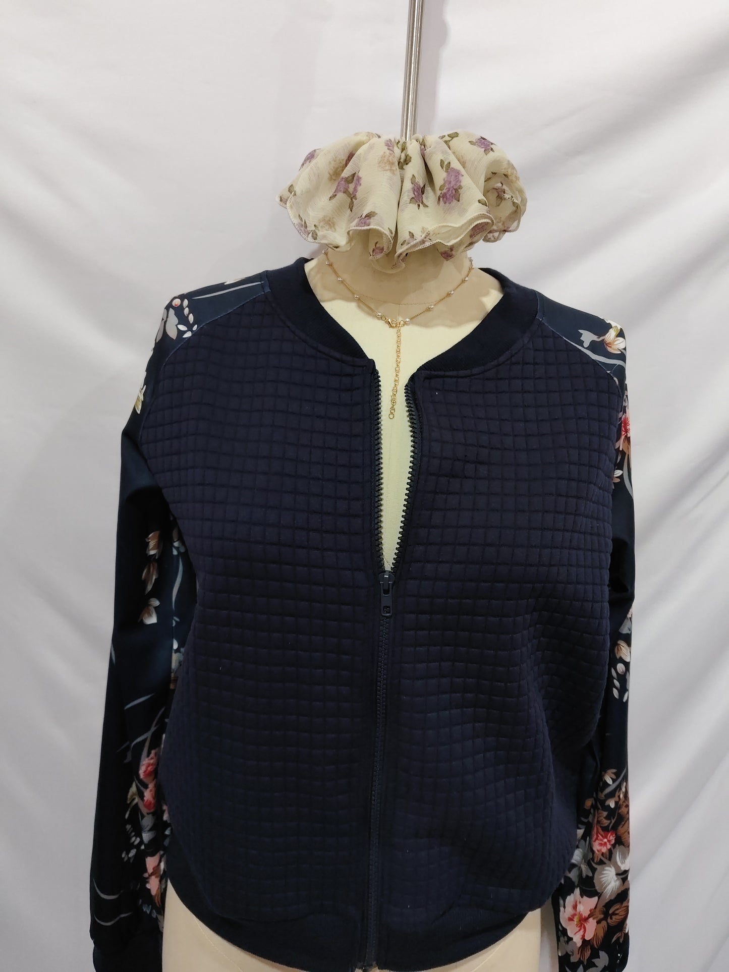 PatchGlow Printed Coat