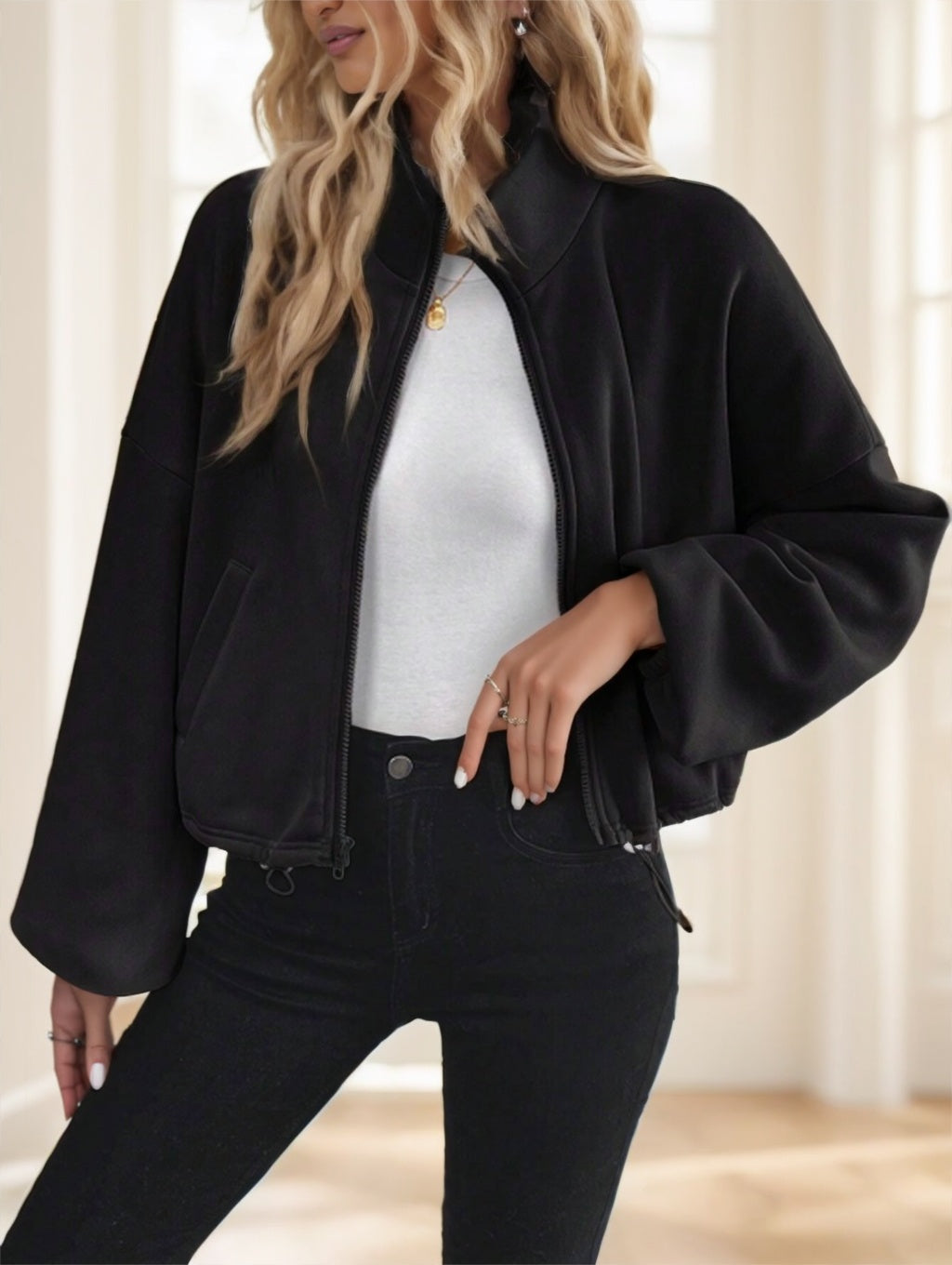 UrbanEase Zip Hoodie Jacket