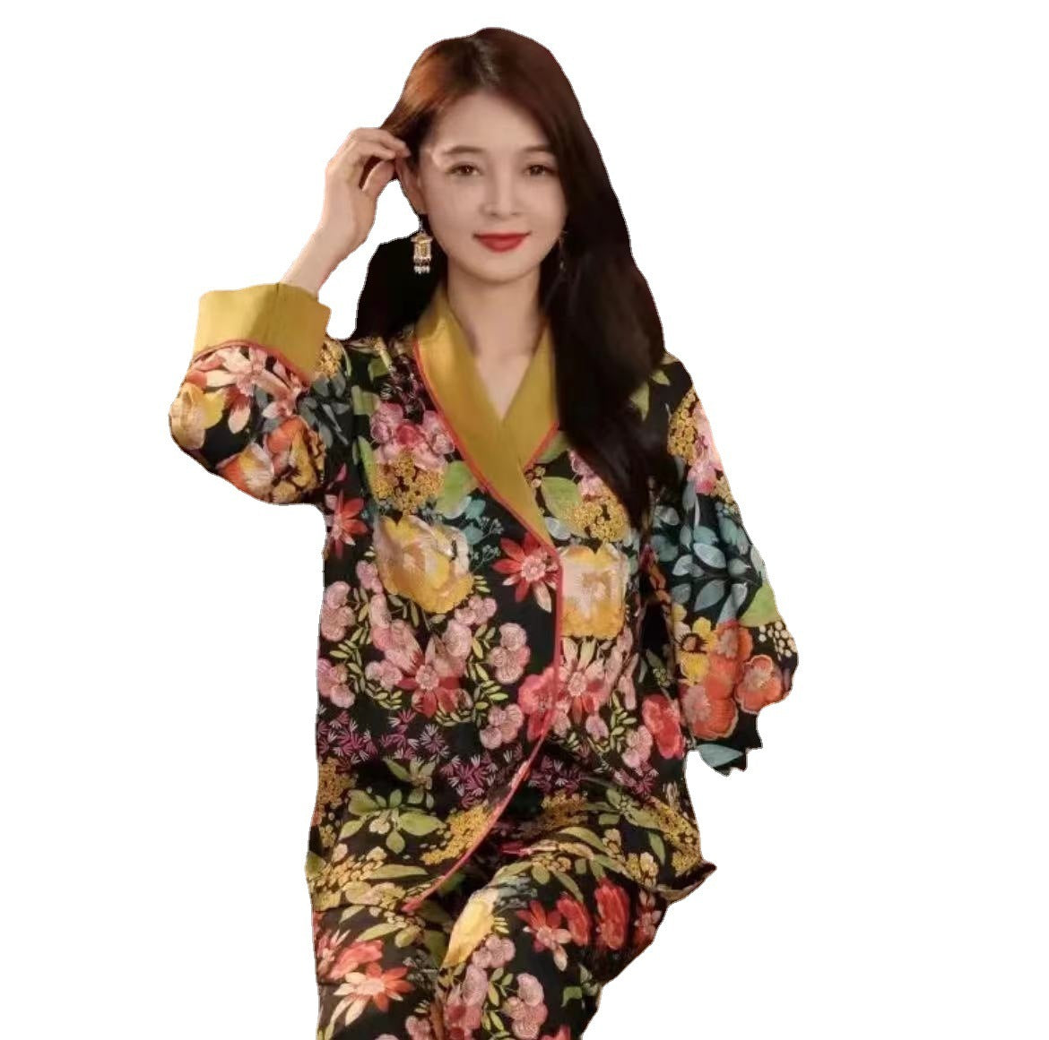 Women's Artificial Silk Home Suitable For Daily Wear