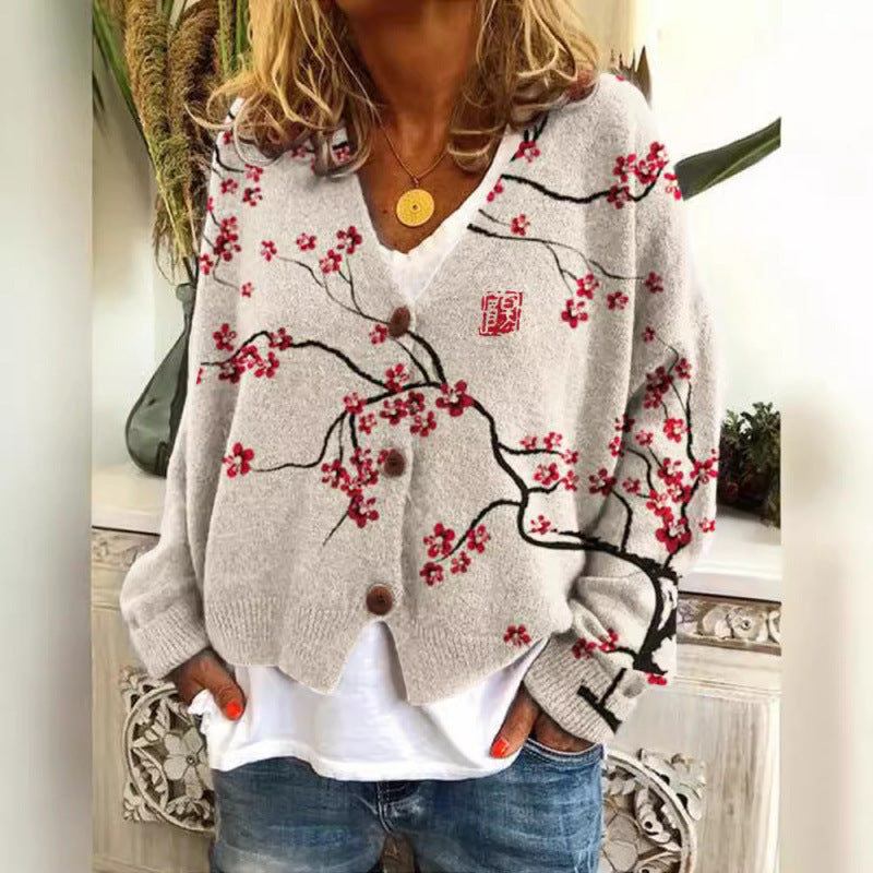 ArtLoom Abstract Cardigan Coat