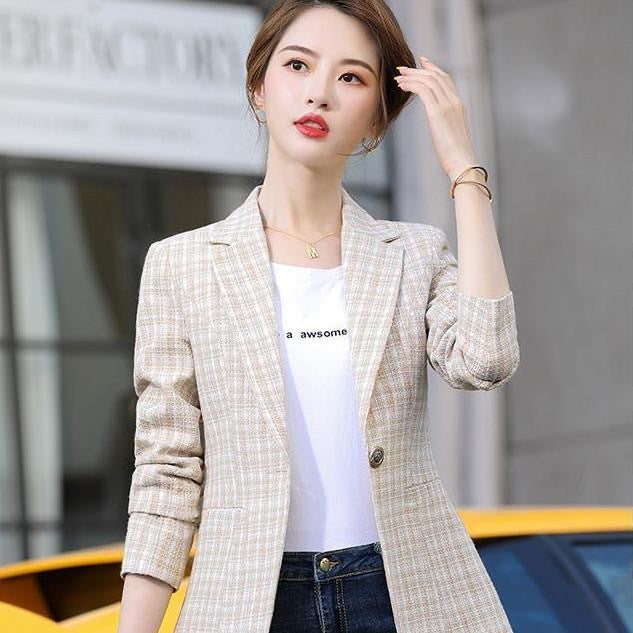 SeoulLuxe Plaid Short Suit