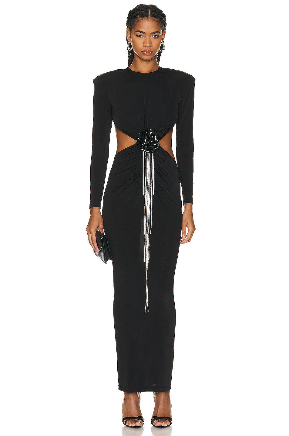 Midnight Bloom Elegance Dress