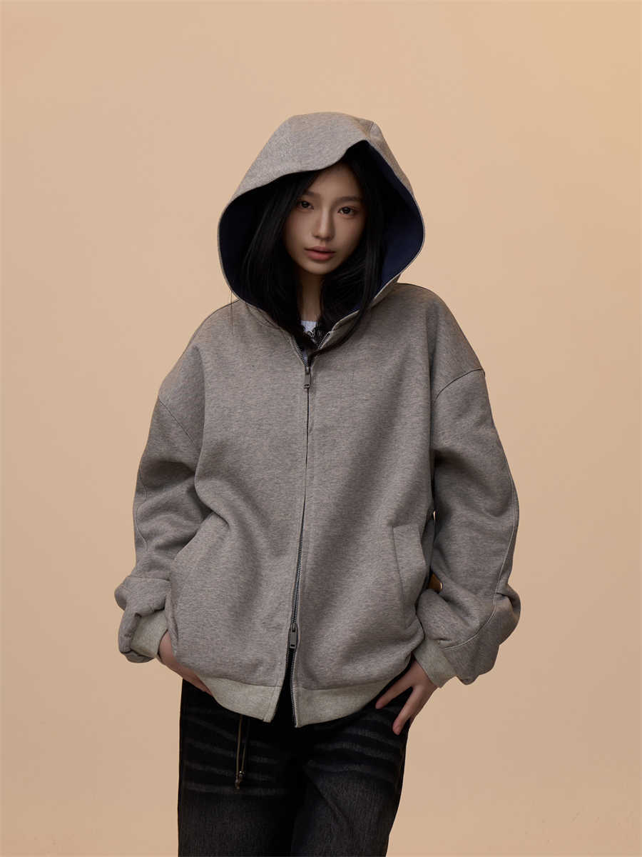 TwinZip Cozy Hooded Cardigan