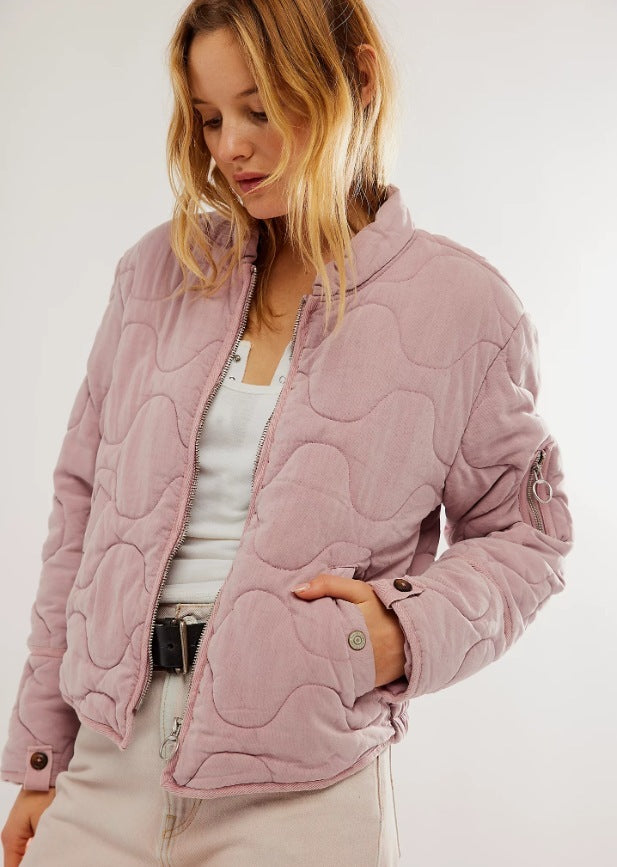 The Elowen Quilted Cotton Coat