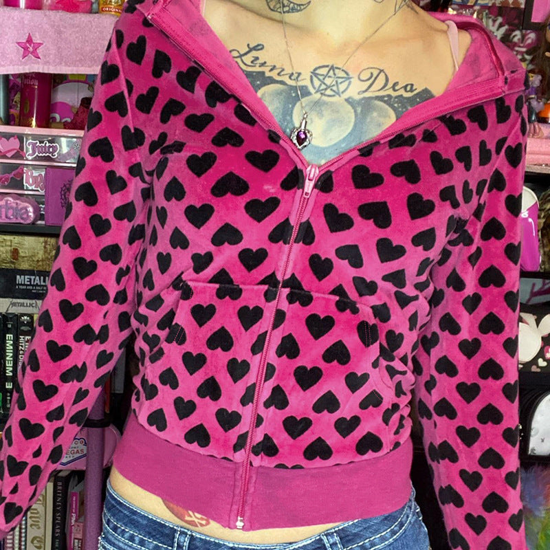 AmourSuede Hooded Coat