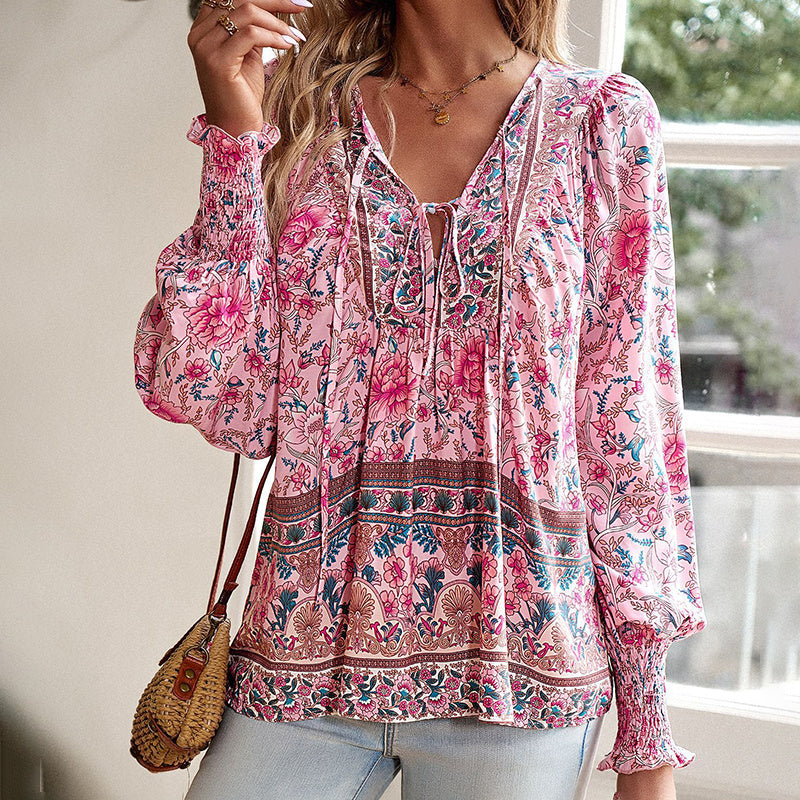 The Solstice Bloom Blouse