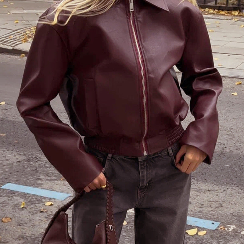 VintageEdge Leather Jacket