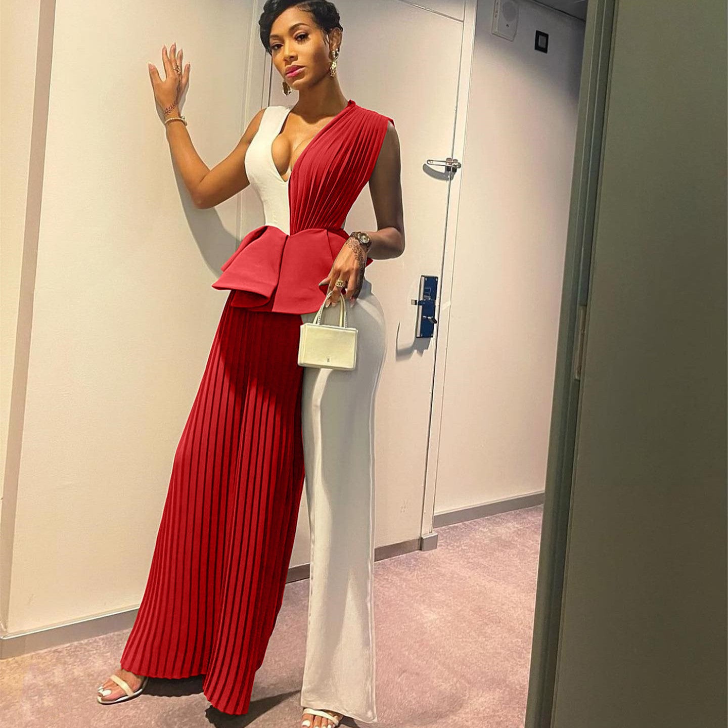 Éloura RuffleLayer Jumpsuit
