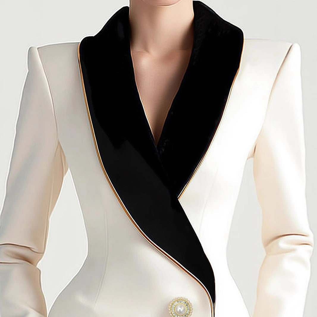 Aurielle Pearl Edge Coat