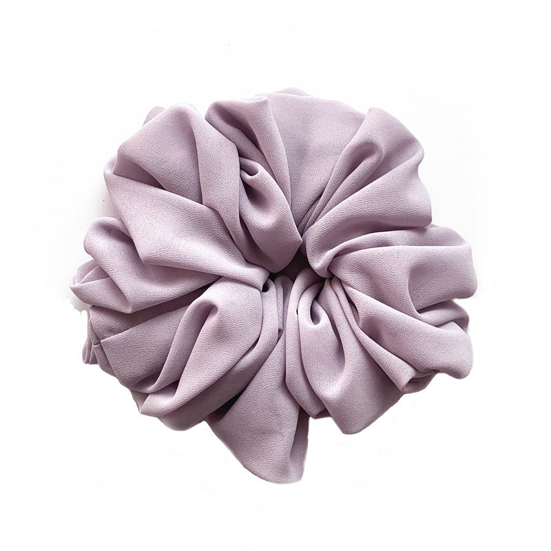 Big Head Bouquet Chiffon Large Intestine Ring Hair Ring