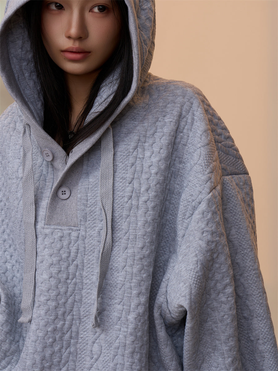 CampusEase Twist Hoodie